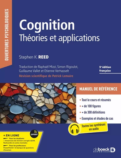 Cognition - Stephen K Reed - De Boeck Supérieur