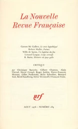 La Nouvelle Revue Française N° 284