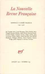 Hommage à André Malraux N° 295