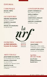 La Nouvelle Revue Française N° 612