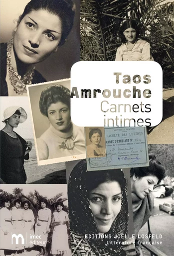 Carnets intimes - Marguerite Taos Amrouche - Éditions Joëlle Losfeld