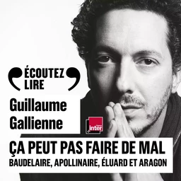 Ça peut pas faire de mal (Tome 2) - La poésie : Baudelaire, Apollinaire, Éluard et Aragon lus et commentés par Guillaume Gallienne