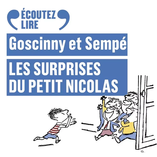 Les surprises du Petit Nicolas -  Goscinny, Jean-Jacques Sempé - Gallimard Jeunesse Audio