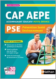 Prévention Santé Environnement PSE - CAP Accompagnant éducatif petite enfance - AEPE - 2024/2025 - EPUB