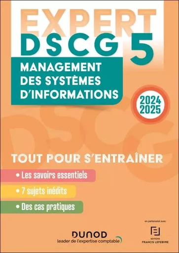 DSCG 5 - Management des systèmes d'information - Expert 2024 - Valérie Vo Ha - Dunod