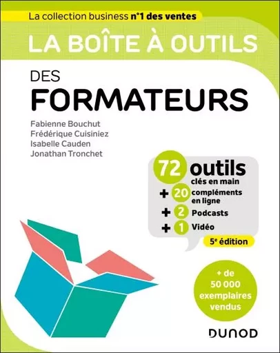 La boîte à outils des formateurs - 5e éd. - Fabienne Bouchut, Frédérique Cuisiniez, Isabelle Cauden, Jonathan Tronchet - Dunod