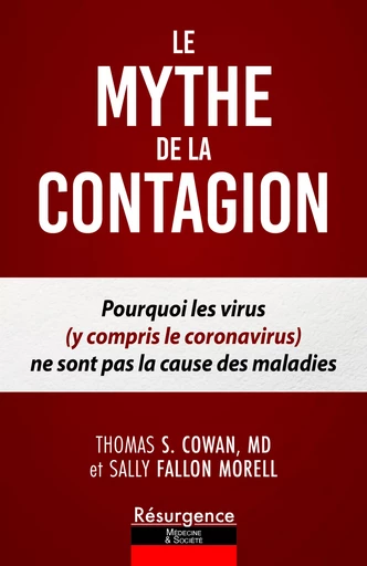 Le Mythe de la Contagion - Thomas S. COWAN - Bookelis