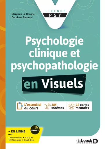 Psychologie clinique et psychopathologie - Margaux le Borgne, Delphine Rommel - De Boeck Supérieur