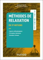 Aide-mémoire - Méthodes de relaxation