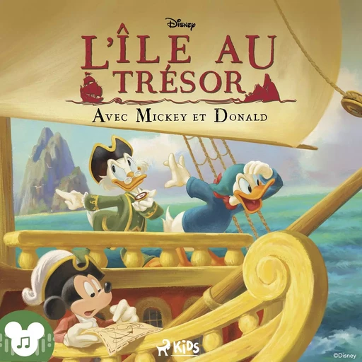 Disney L'Île au trésor avec Mickey et Donald -  Disney - Saga Egmont French