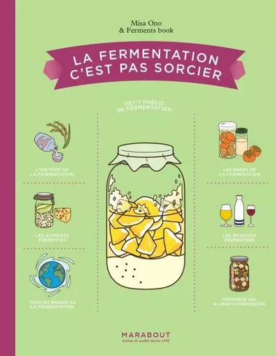 La fermentation c'est pas sorcier - Misa Ono - Marabout