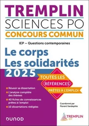 Tremplin Concours IEP Questions contemporaines 2025