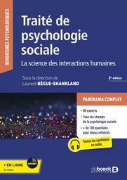 Traité de psychologie sociale