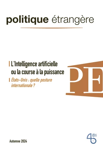 L'Intelligence artificielle ou la course à la puissance - Benjamin Pajot, Sébastien Fagart, Amélie Férey, Laure de Rochegonde, Tom David, Nicolas Miailhe, Nicolas Arpagian, Maud Quessard, Philippe le Corre, Gaïdz Minassian, Florent Marciacq, Jean-Luc Racine, Alain Monnier, Yves Viltard, Thibault Muzergues, Emmanuel Bloch - Institut Français des Relations Internationales (IFRI)