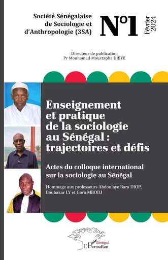 Enseignement et pratique de la sociologie au Sénégal : trajectoires et défis -  - Harmattan Sénégal