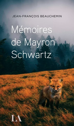 Mémoires de Mayron Schwartz - Jean-François Beauchemin - Québec Amérique