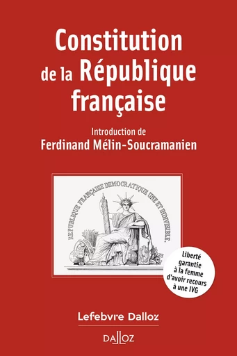 Constitution de la République française -  Collectif - Groupe Lefebvre Dalloz