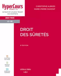 Droit des sûretés. 9e éd. (N)