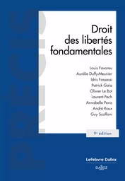 Droit des libertés fondamentales. 9e éd. (N)