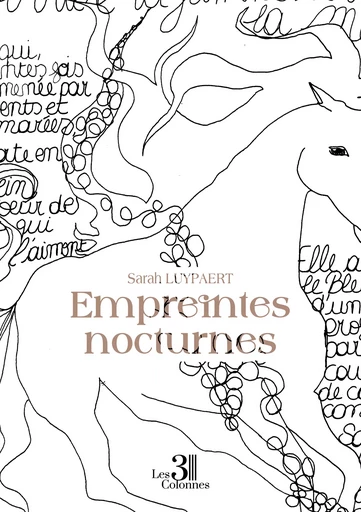 Empreintes nocturnes - Sarah Luypaert - Éditions les 3 colonnes