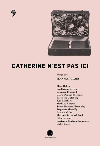 Catherine n'est pas ici - Marc Babin, Frédérique Bernier, Léonard Brassard, Clara Dupuis-Morency, Kevin Lambert, Mathieu Leroux, Stéphane Martelly, Pascale Millot, Maxime Raymond Bock, Kiev Renaud, Karianne Trudeau Beaunoyer, Colin Zouvi - Productions Somme Toute