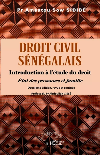 Droit civil sénégalais - Amsatou Sow Sidibé - Harmattan Sénégal