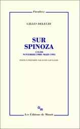 Sur Spinoza