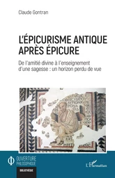 L’épicurisme antique après Épicure