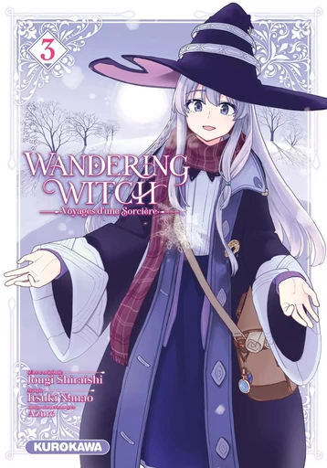 Wandering Witch - Voyages d'une sorcière - T03 - Jougi Shiraishi, Itsuki Nanao,  Azure - Univers Poche