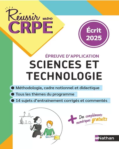 EBOOK - CRPE Sciences et Techno - épreuve écrite d'application - nouveau concours 2025 - Franck Douët, Dominique Lagraula - Nathan