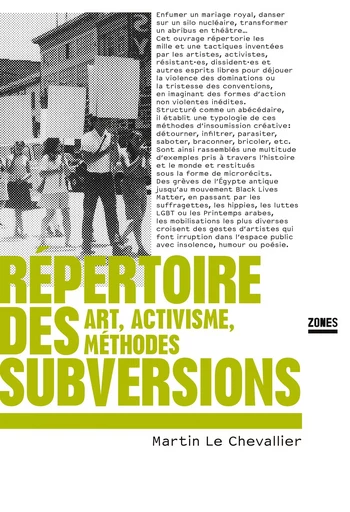 Répertoire des subversions - Martin Le Chevallier - La Découverte