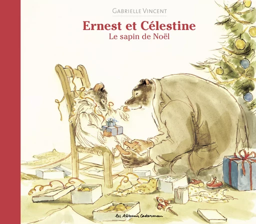 Ernest et Célestine- Le sapin de Noël - Gabrielle Vincent - Casterman Jeunesse