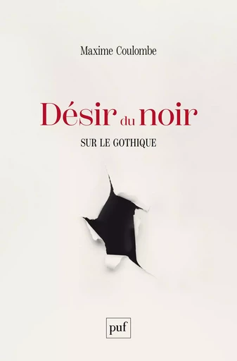 Désir du noir - Maxime Coulombe - Humensis