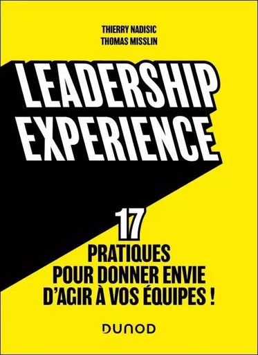 Leadership experience - Thierry Nadisic, Thomas Misslin - Dunod