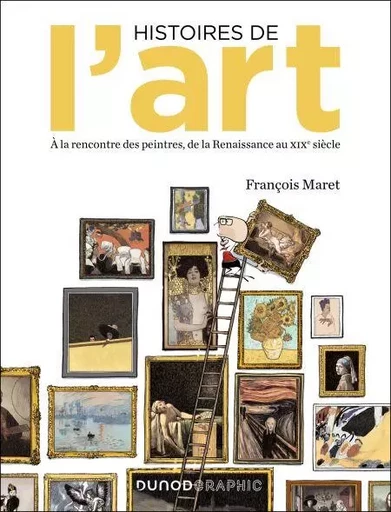 Histoires de l'art en BD - François Maret - Dunod