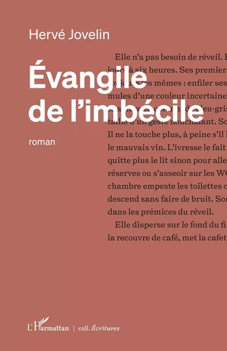 Évangile de l’imbécile - Hervé Jovelin - Editions L'Harmattan