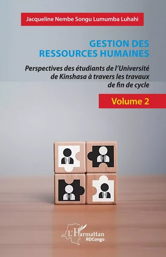 Gestion des ressources humaines - Jacqueline Nembe Songu Lumumba Luhahi - Editions L'Harmattan