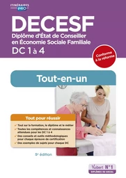 DECESF - DC 1 à 4 - Préparation complète pour réussir sa formation - Tout-en-un 2025-2026