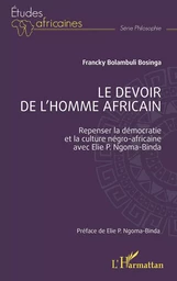 Le devoir de l'Homme africain