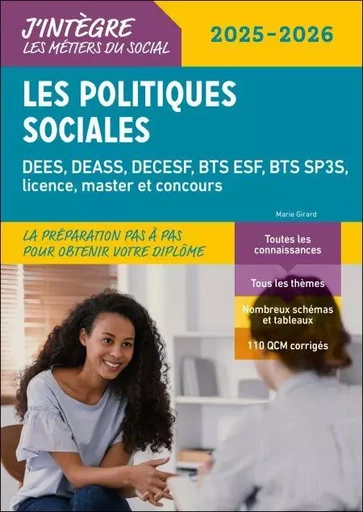 Les politiques sociales 2025-2026 - Marie Girard - Dunod