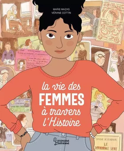 La vie des femmes à travers l'histoire - MARIE MAZAS - Larousse