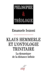 Klaus Hemmerle et l'ontologie trinitaire