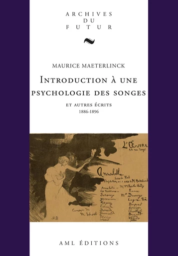 Introduction à une psychologie des songes - Maurice Maeterlinck - AML