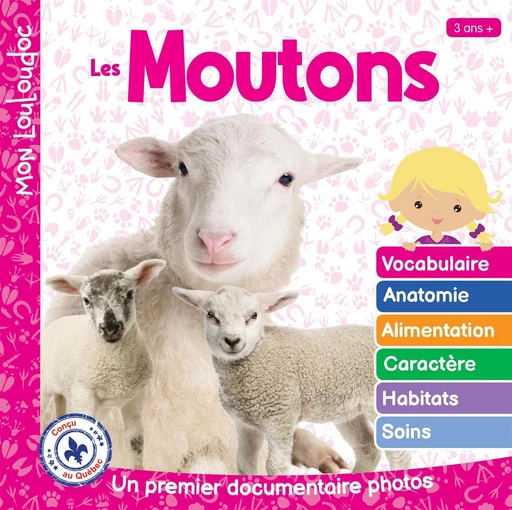 Les moutons - Marie-Claude Ouellet - Méga Éditions