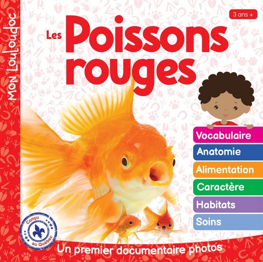 Les poissons rouges - Marie-Claude Ouellet - Méga Éditions