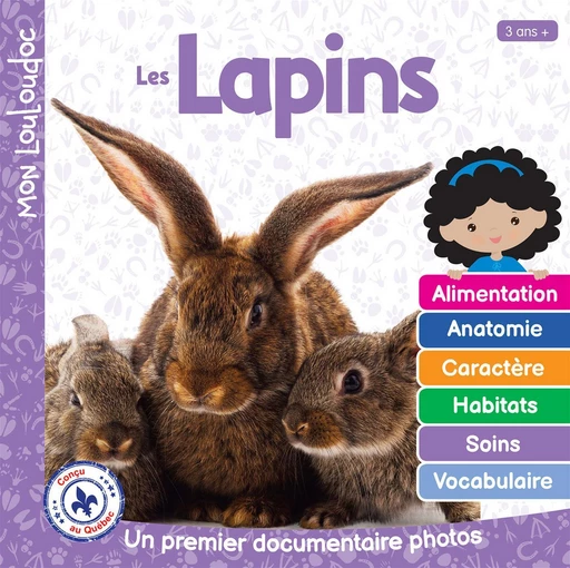 Les lapins - Marie-Claude Ouellet - Méga Éditions