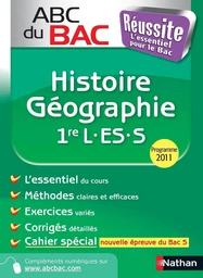 ABC DU BAC Réussite Histoire - Géographie 1re L.ES.S