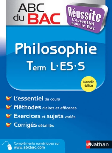 ABC du BAC Réussite Philosophie Term L.ES.S - Michel Cardin, André Vergez - Nathan