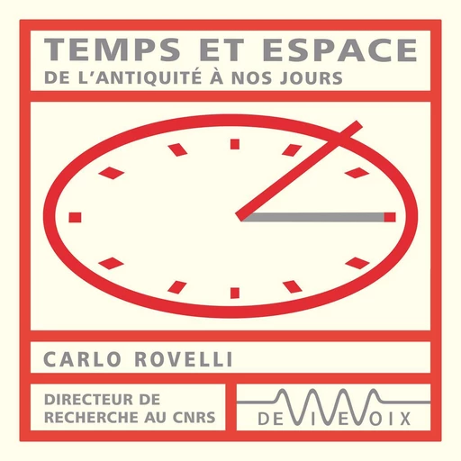 Temps et espace. De l'antiquité à nos jours - Carlo Rovelli - CNRS editions