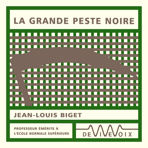 La Grande peste noire - Jean-Louis Biget - CNRS editions